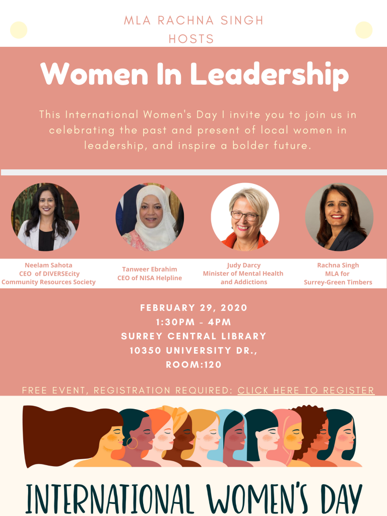 International Women�s Day &quot;Women in Leadership&quot; Speakers